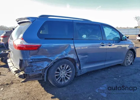 2015 Toyota Sienna Xle from USA, damaged, VIN 5TDYK3DC6FS576751